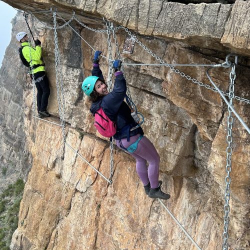 Vía ferrata Sants de la Pedra Vall D'Uixó by Serranía Aventura