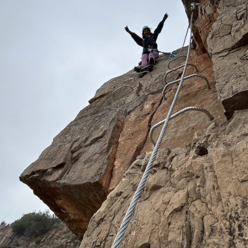 Vía ferrata Sants de la Pedra Vall D'Uixó by Serranía Aventura