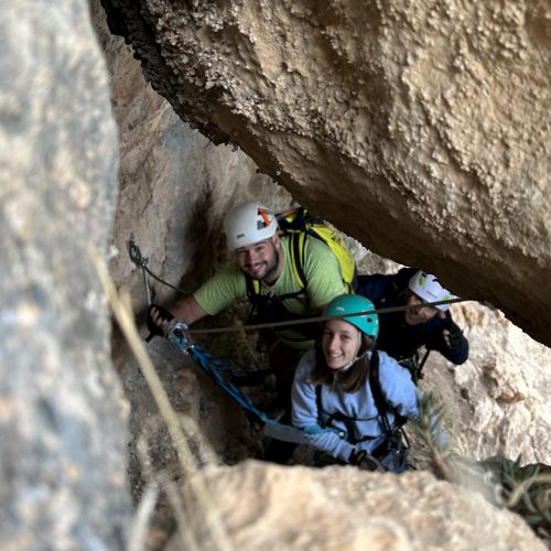Vía ferrata Bolón Elda by Serranía Aventura