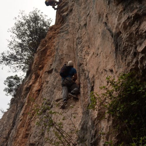 Ferrata Ulldecona Tarragona by Serranía Aventura