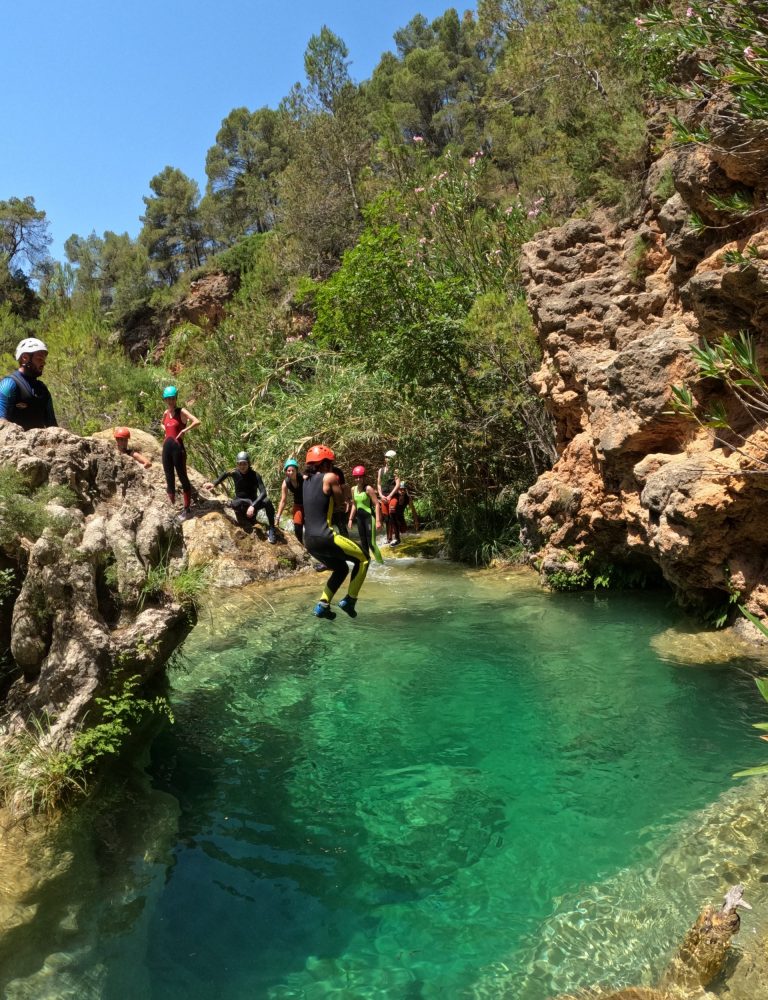 Fraile, Bicorp, barranquismo acuático