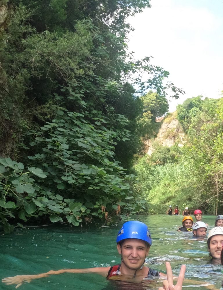 Gorgo, barranquismo acuático, Anna