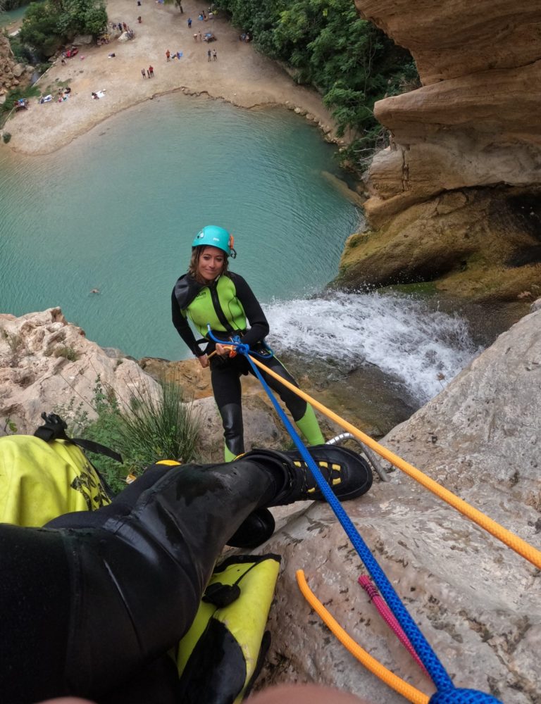 Barranquismo Barranco Juanes Turche by Serrania Aventura