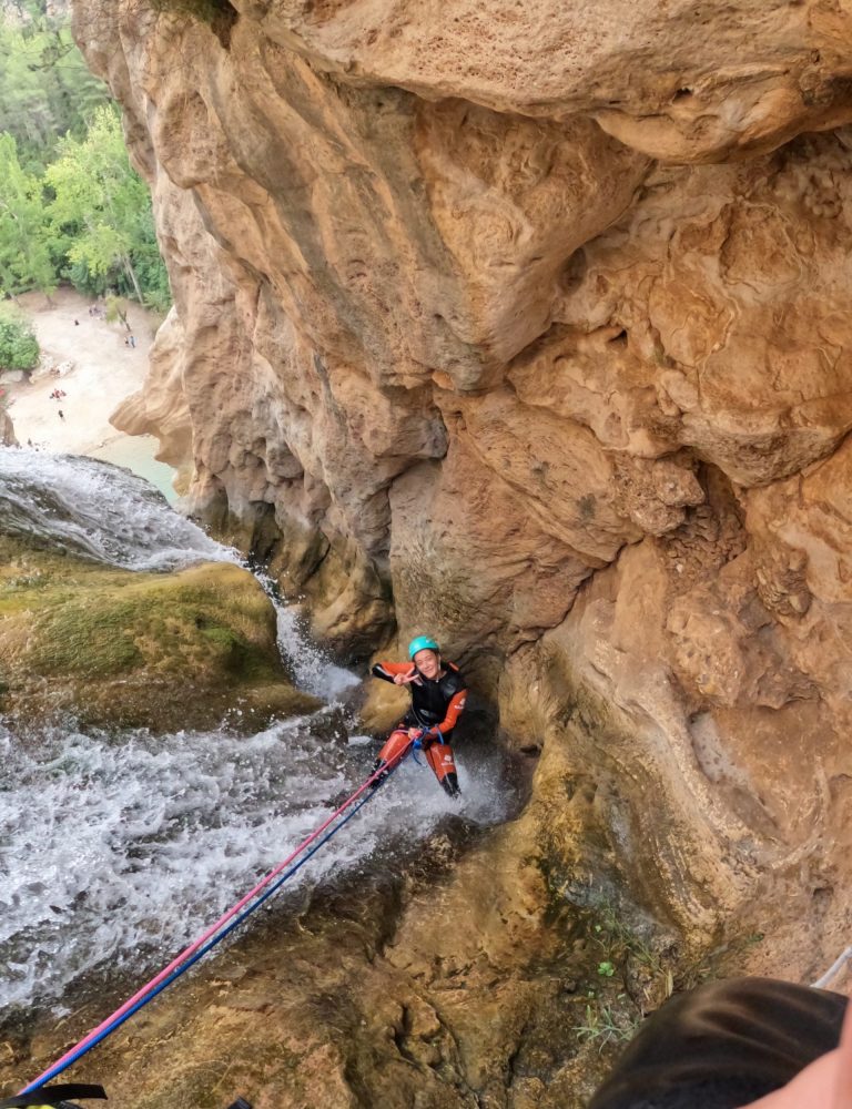 Barranquismo Barranco Juanes Turche by Serrania Aventura