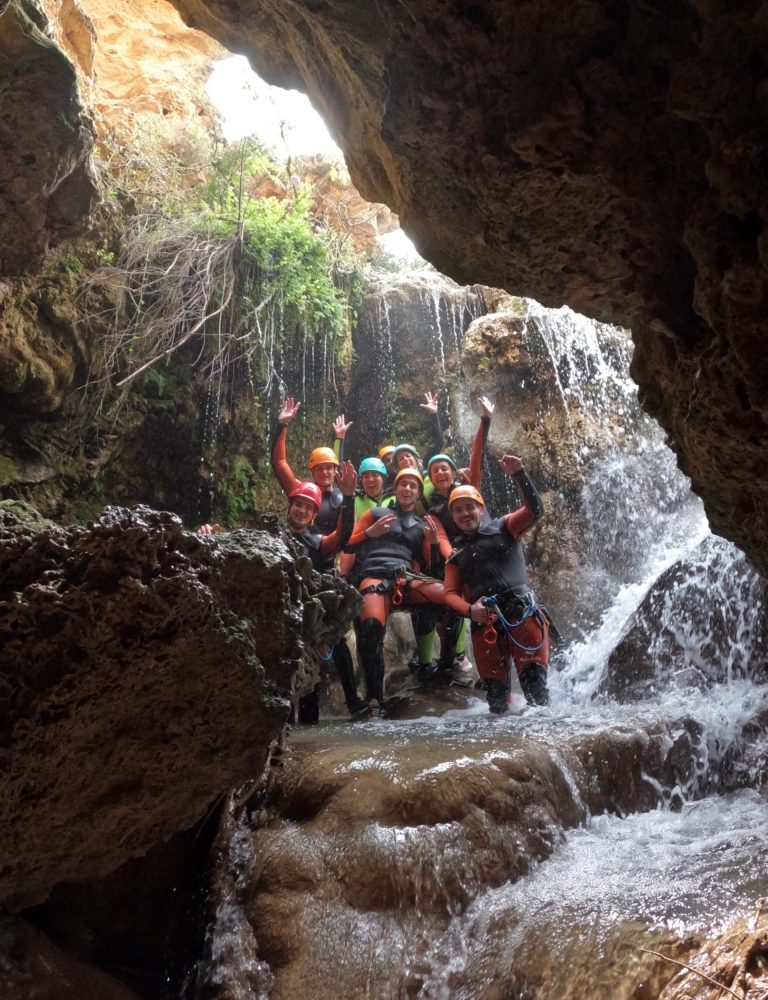 Barranquismo Barranco Juanes Turche by Serrania Aventura