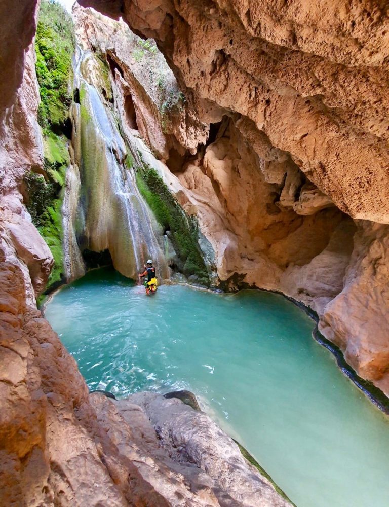 Barranquismo barranco Bercolón Tuéjar Valencia by Serranía Aventura