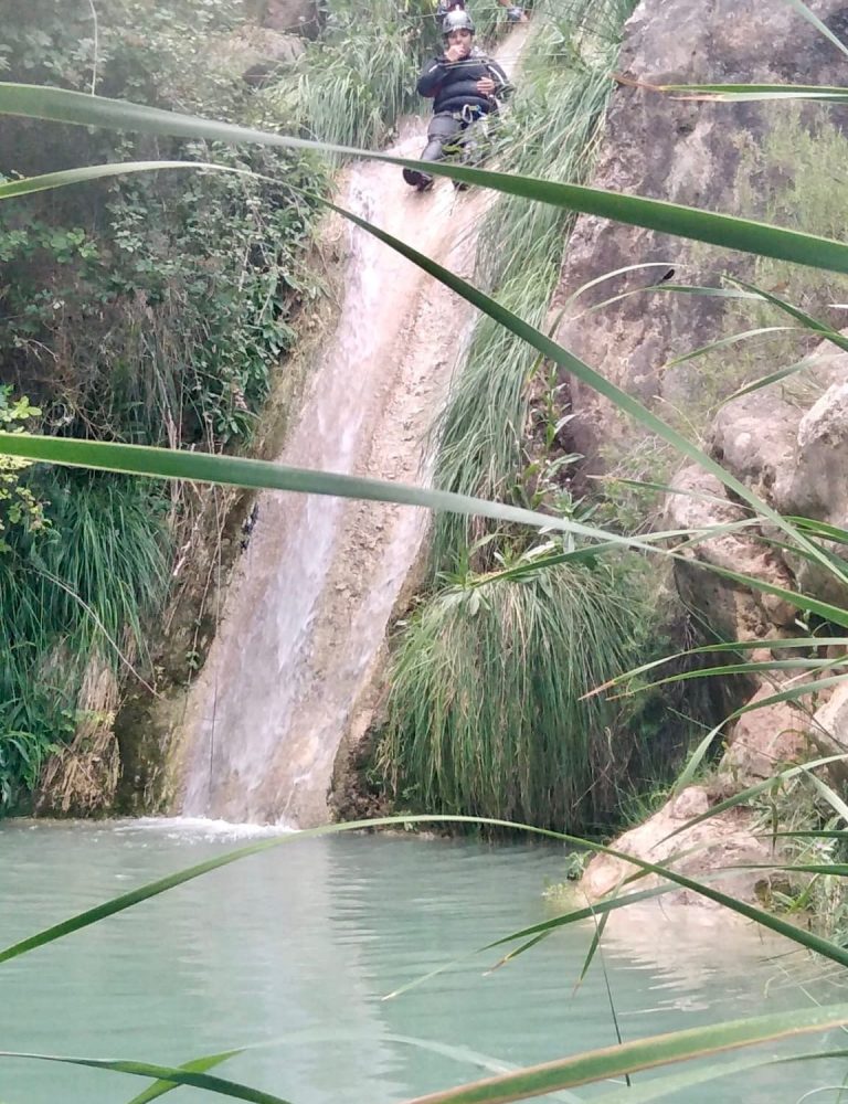 Barranquismo barranco Bercolón Tuéjar Valencia by Serranía Aventura