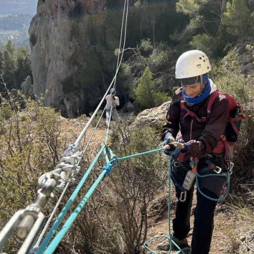 Curso Vía ferrata del Remedio Chelva Valencia by Serranía Aventura
