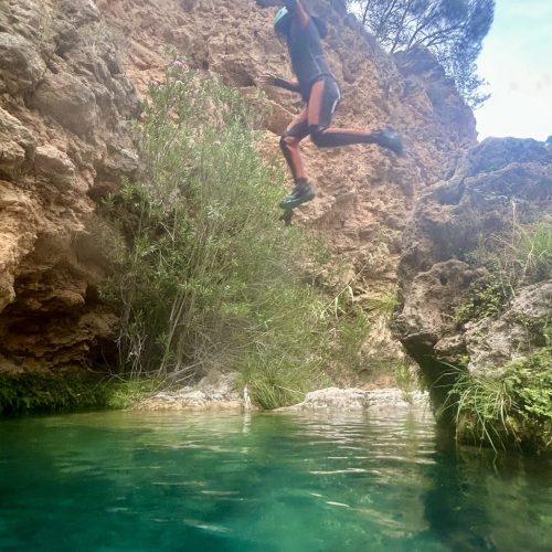 Barranquismo río Fraile Bicorp Valencia by Serranía Aventura