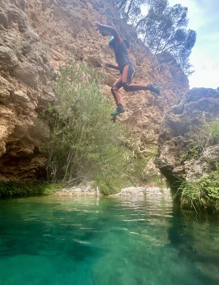 Barranquismo río Fraile Bicorp Valencia by Serranía Aventura