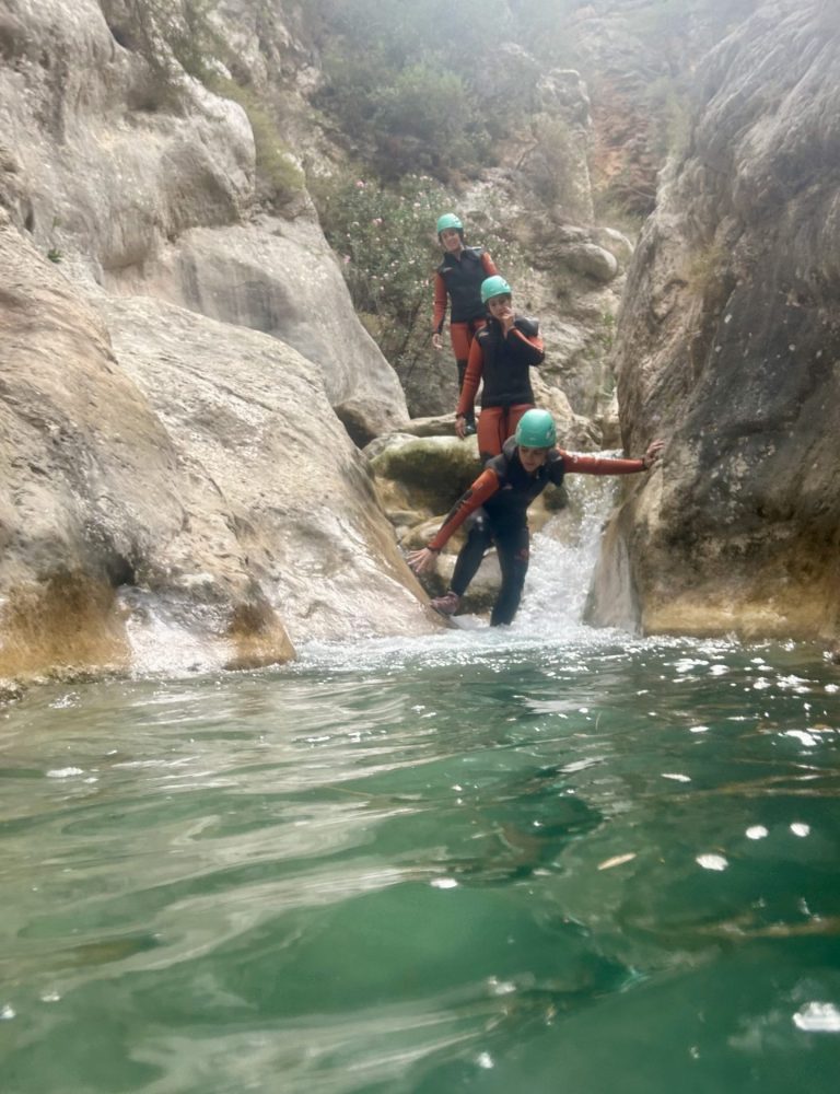 Barranquismo río Fraile Bicorp Valencia by Serranía Aventura