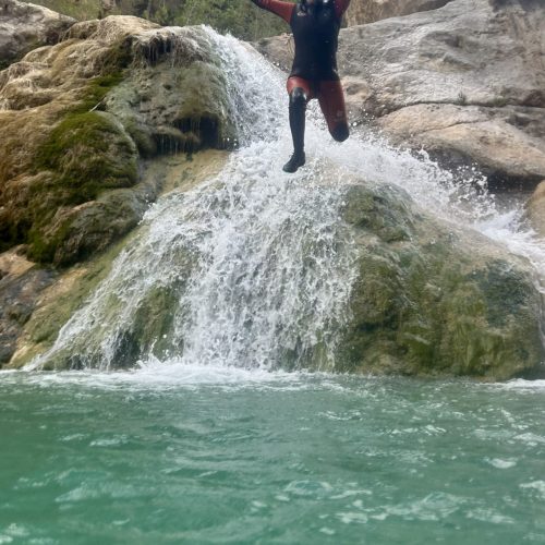 Barranquismo río Fraile Bicorp Valencia by Serranía Aventura