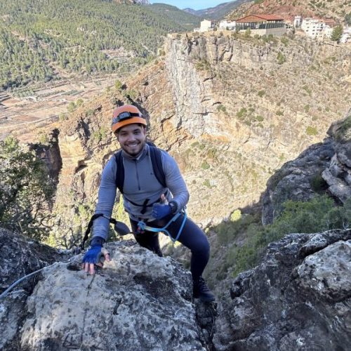 Vía ferrata La Mina Villahermosa Castellón by Serranía Aventura