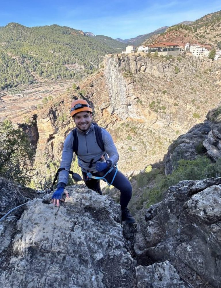 Vía ferrata La Mina Villahermosa Castellón by Serranía Aventura