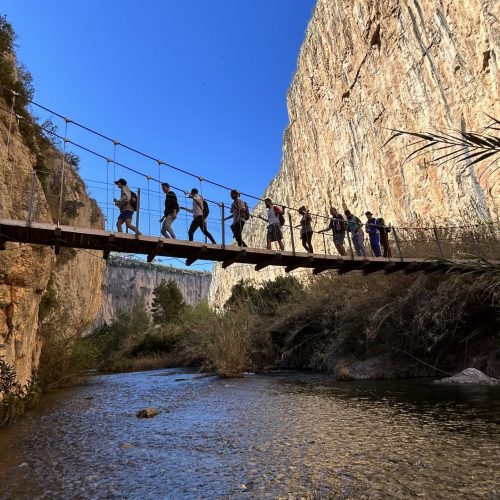 Chulilla puentes colgantes by Serranía Aventura senderismo Valencia