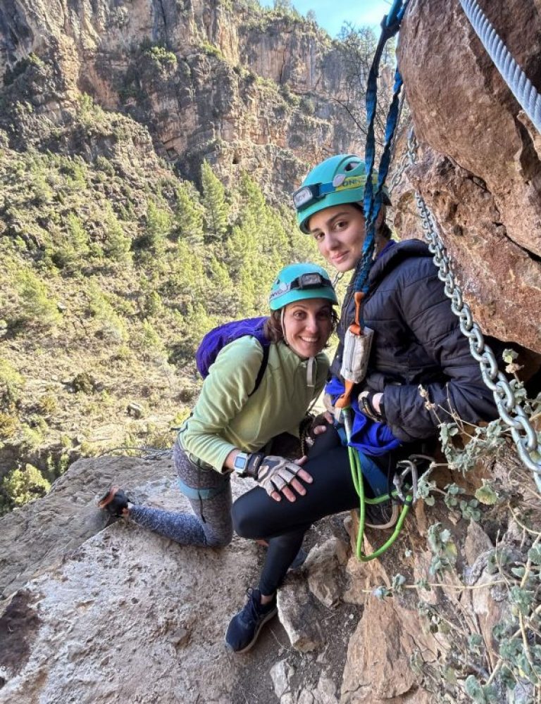 Vía ferrata La Muela Villahermosa Castellón by Serranía Aventura