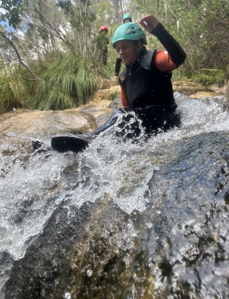Barranquismo río Fraile Bicorp Valencia by Serranía Aventura