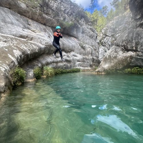 Barranquismo río Fraile Bicorp Valencia by Serranía Aventura