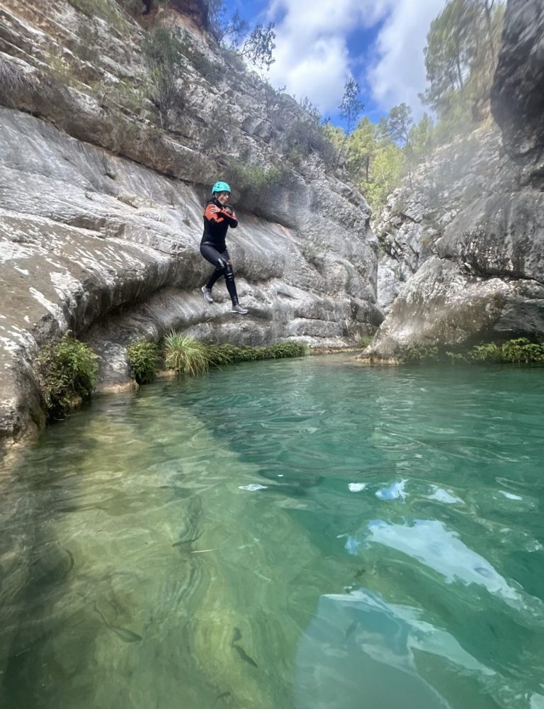 Barranquismo río Fraile Bicorp Valencia by Serranía Aventura