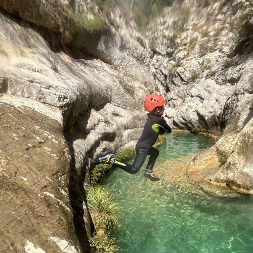 Barranquismo río Fraile Bicorp Valencia by Serranía Aventura