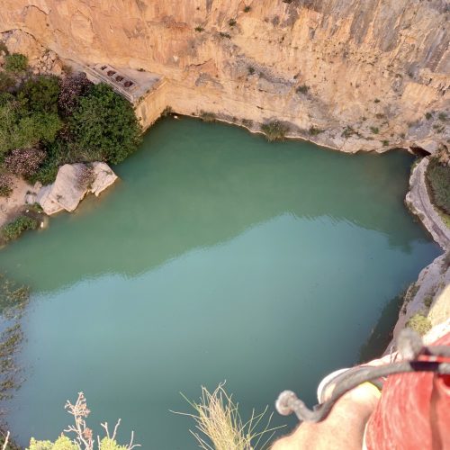 Charco Azul, Chulilla, Puentes Colgantes