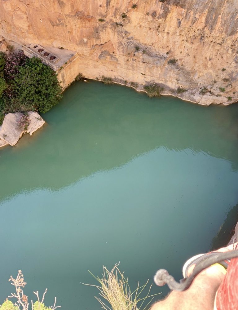 Charco Azul, Chulilla, Puentes Colgantes