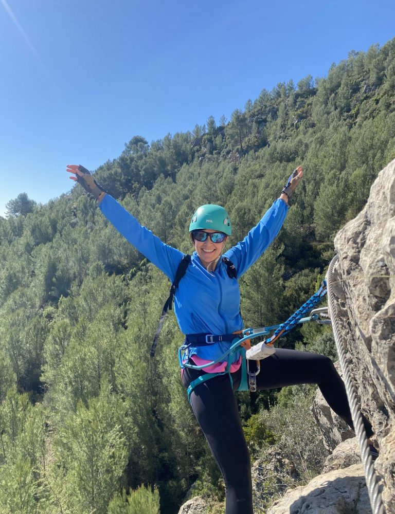 Ferrata Roca Molí Alcora Castellón by Serranía Aventura