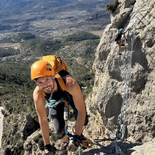 Vía ferrata del Remedio Chelva Valencia by Serranía Aventura