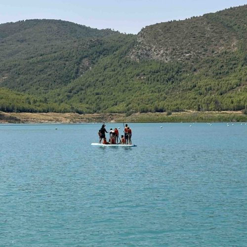 Pádel surf gigante Loriguilla Valencia by Serranía Aventura