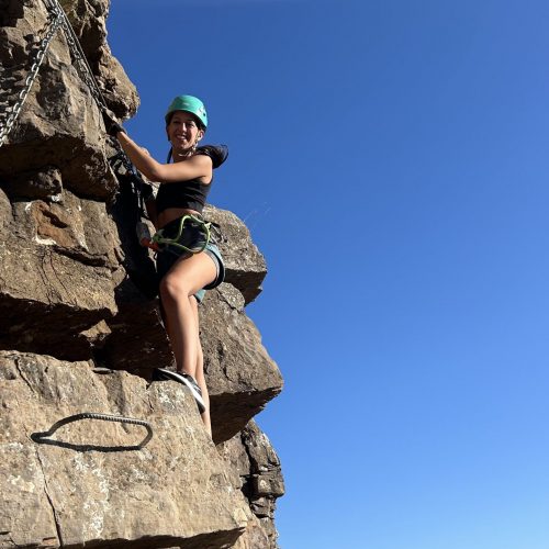Vía ferrata Sants de la Pedra Vall d'Uixó Castellón by Serranía Aventura