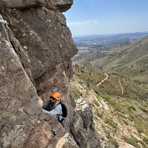 Vía ferrata Sants de la Pedra Vall d'Uixó Castellón by Serranía Aventura