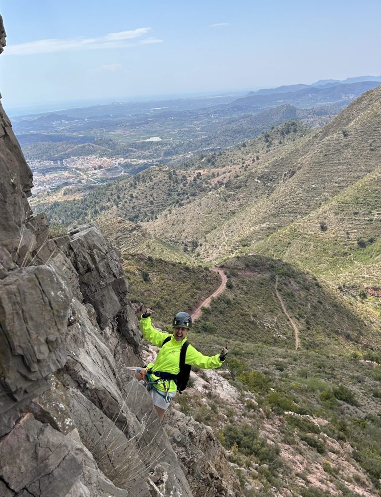 Vía ferrata Sants de la Pedra Vall d'Uixó Castellón by Serranía Aventura