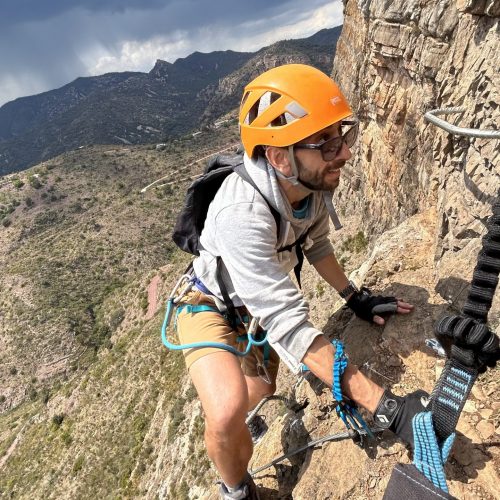 Vía ferrata Sants de la Pedra Vall d'Uixó Castellón by Serranía Aventura