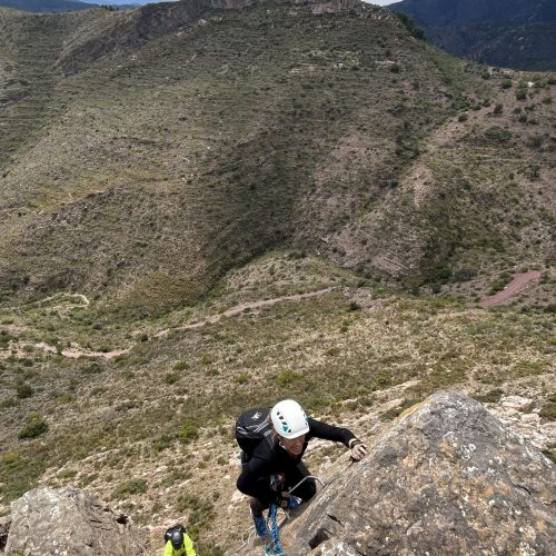 Vía ferrata Sants de la Pedra Vall d'Uixó Castellón by Serranía Aventura