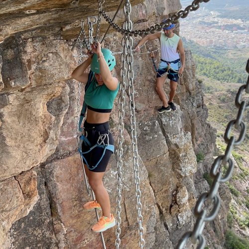 Vía Ferrata Sants de la Pedra Vall D'Uixó by Serranía Aventura