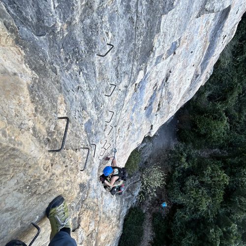 Vía ferrata Ulldecona by Serranía Aventura
