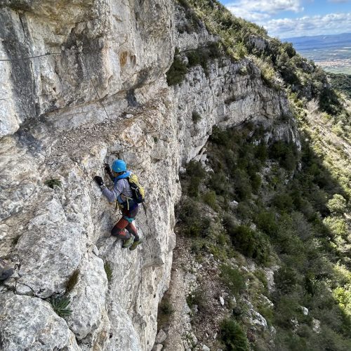 Vía ferrata Ulldecona by Serranía Aventura