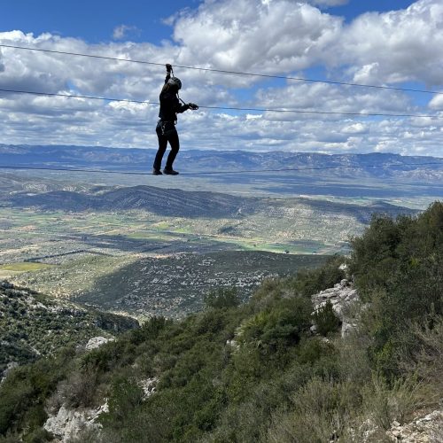 Vía ferrata Ulldecona by Serranía Aventura