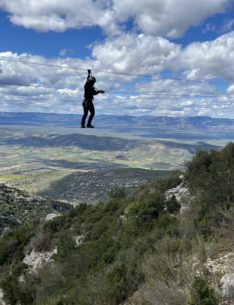Vía ferrata Ulldecona by Serranía Aventura