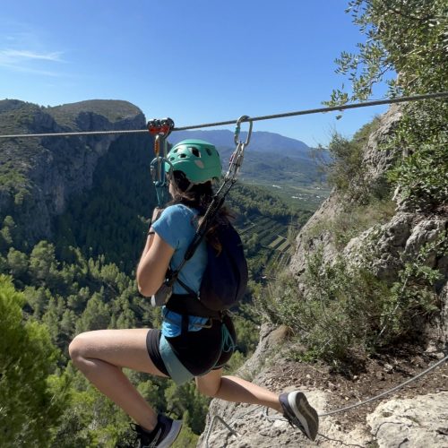 Ferrata Falconera Gandía by Serranía Aventura