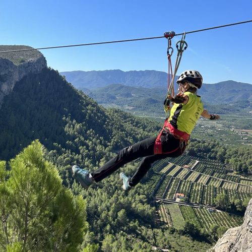 Ferrata Falconera Gandía by Serranía Aventura