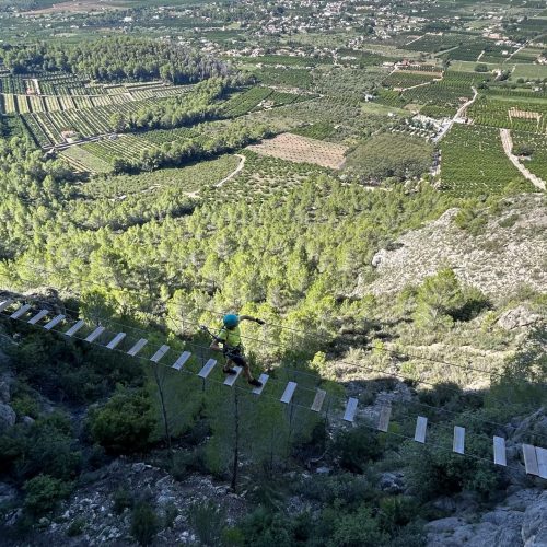 Ferrata Falconera Gandía by Serranía Aventura