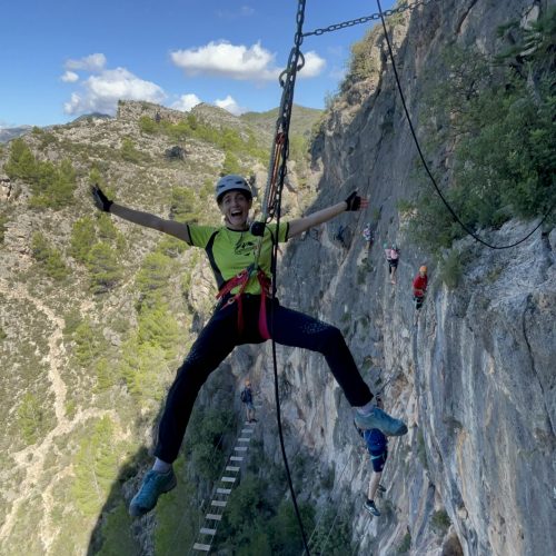 Ferrata Falconera Gandía by Serranía Aventura
