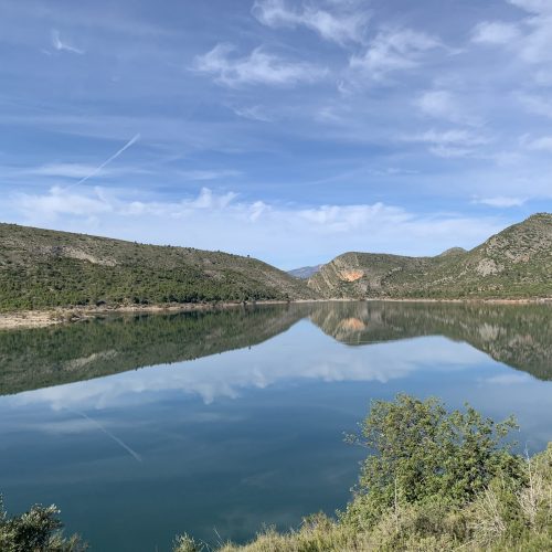Senderismo Puentes colgantes embalse de Loriguilla Chulilla Valencia by Serranía Aventura