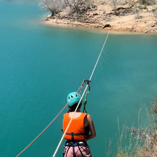 Tirolina Multiaventura Loriguilla Chulilla Valencia by Serranía Aventura