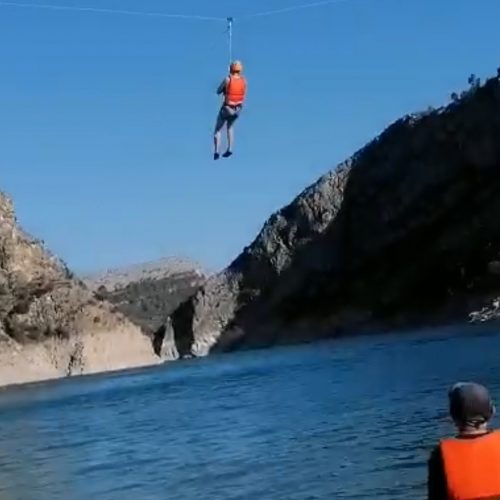 Tirolina Multiaventura Loriguilla Chulilla Valencia by Serranía Aventura