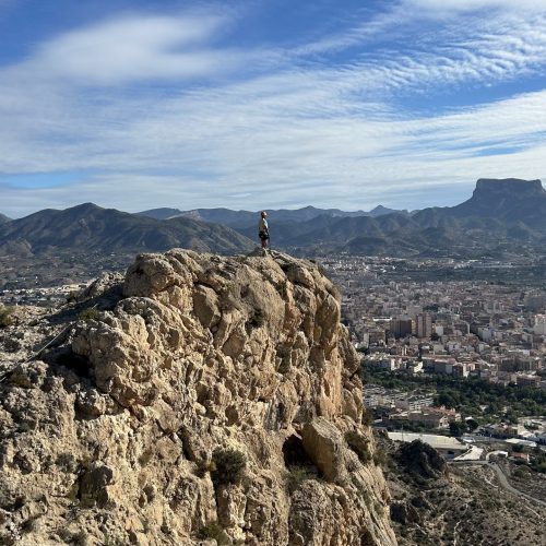 Vía ferrata Bolón Elda Alicante by Serranía Aventura