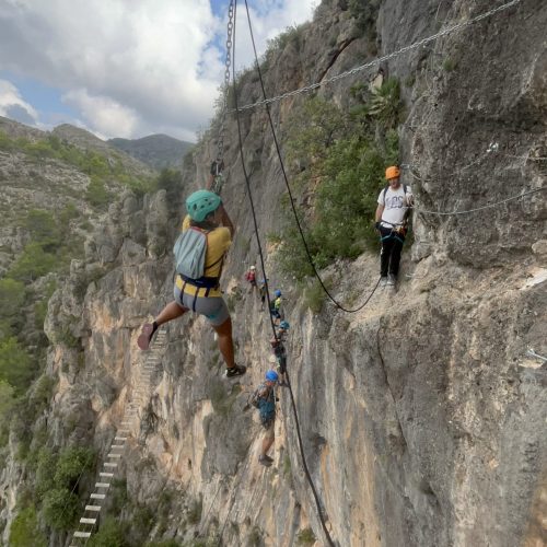 Ferrata Falconera Gandía by Serranía Aventura