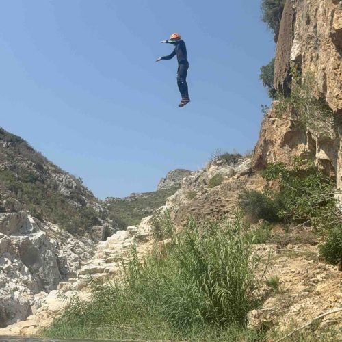 Barranquismo Barranco Reatillo Chulilla Valencia by Serranía Aventura