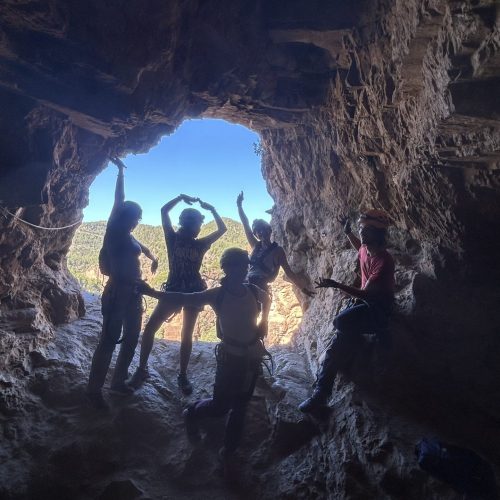 Vía ferrata La Mina Villahermosa by Serranía Aventura